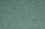 0,5 Meter Jersey Stoff Kinder Jerseystoff Meterware Punkte gepunktet Striche senfgelb rost mint grün weiß