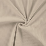 Rippjersey Uni Baumwolle 5 mm | Baumwolljersey | Elastischer Rib Stoff | Bekleidung Kinder Baby Damen Nähen Breite Rippen Ribjersey