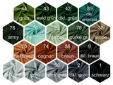 7 Euro/m Popeline Uni 73 Farben Baumwollstoff Meterware
