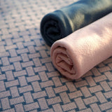 19,50 Euro/m Bio Jacquard Stoffonkel GOTS mit Muster Meterware