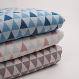 19,50 Euro/m Bio Jacquard Stoffonkel GOTS mit Muster Meterware