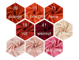 7 Euro/m Popeline Uni 73 Farben Baumwollstoff Meterware