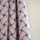 19,50 Euro/m Bio Jacquard Stoffonkel GOTS mit Muster Meterware