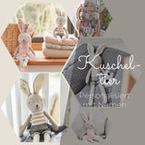 Kuscheltier personalisiert - Hase Nola & Joey - Hasenjunge und Hasenmädchen