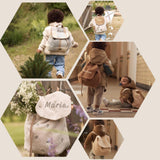 Kinderrucksack personalisiert mit Namen Kindergartenrucksack Geschenk Kinder Rucksack bestickt