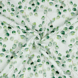 Musselin Double Gauze Digitaldruck Muster Meterware Eukalyptus Rosen Blüten Blumen Hasen