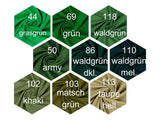 Jersey & Bündchen Stoff - 72 Farben Baumwolljersey Uni elastisch Bündchenstoff Jerseystoff dehnbar