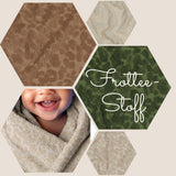 Frotteestoff elastisch mit Leopardenmuster Leo Baumwollfrottee Frottee Handtuchstoff Handtuch Frottee-Jersey