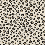 Sommer Sweat Leoparden Jerseystoff Meterware Digitaldruck Babys French Terry Leomuster Muster
