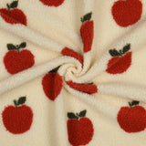 Teddystoff Birnen - Früchten Birne Apfel Früchte Retro Cool