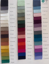 Canvas Uni 51 Farben 100% Baumwolle Meterware, schwerer, robuster Dekostoff Baumwollstoff