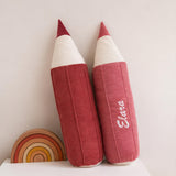 Cord Stiftkissen 70 cm in 40 Farben | Nackenkissen | Buntstift Kissen | Schulanfang | Geschenk zur Einschulung 2026 Kinderzimmer Deko