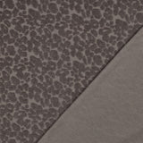 Frotteestoff elastisch mit Leopardenmuster Leo Baumwollfrottee Frottee Handtuchstoff Handtuch Frottee-Jersey