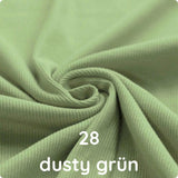 Tulpen Blumen Rippstrick Jersey Stoff Blätter | Baumwoll Jersey mit Lycra | Rib Jersey Stretch Stoff | Rippstoff Meterware